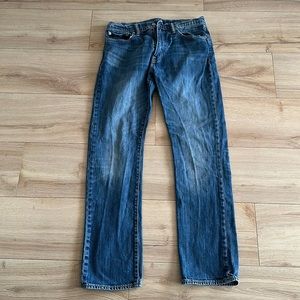 Levi’s 513 31X32 Medium Wash Men’s Jeans Zip Fly Blue Denim